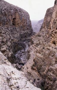 Каньон  в горах Средней Азии